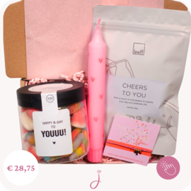 Verjaardagscadeau Best Birthday - Cadeaubox