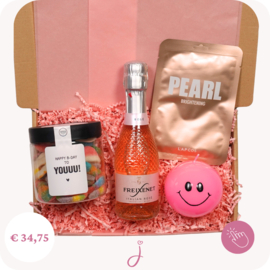 Verjaardagscadeau Happy B-day - Cadeaubox