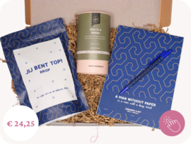 Cadeau voor een man "Je bent top!" - Cadeaubox