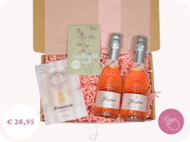 Huwelijkscadeau "Just Married" - Cadeaubox