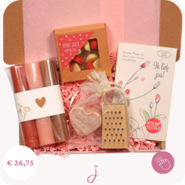 Cadeau voor Moederdag Hartjespost - Brievenbus cadeau