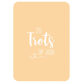 Kaart - Zo trots op jou!