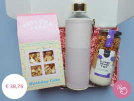 Verjaardagscadeau "Birthday Flower" - Cadeaubox