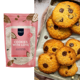Koekjes mix "Cookies with love" - Pouchbag
