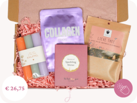Selfcare cadeau "Sparkling selfcare" - Brievenbus cadeau