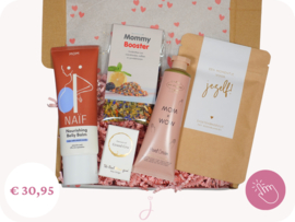 Brievenbus cadeau Super Mom - Zwangerschapsverlof cadeau