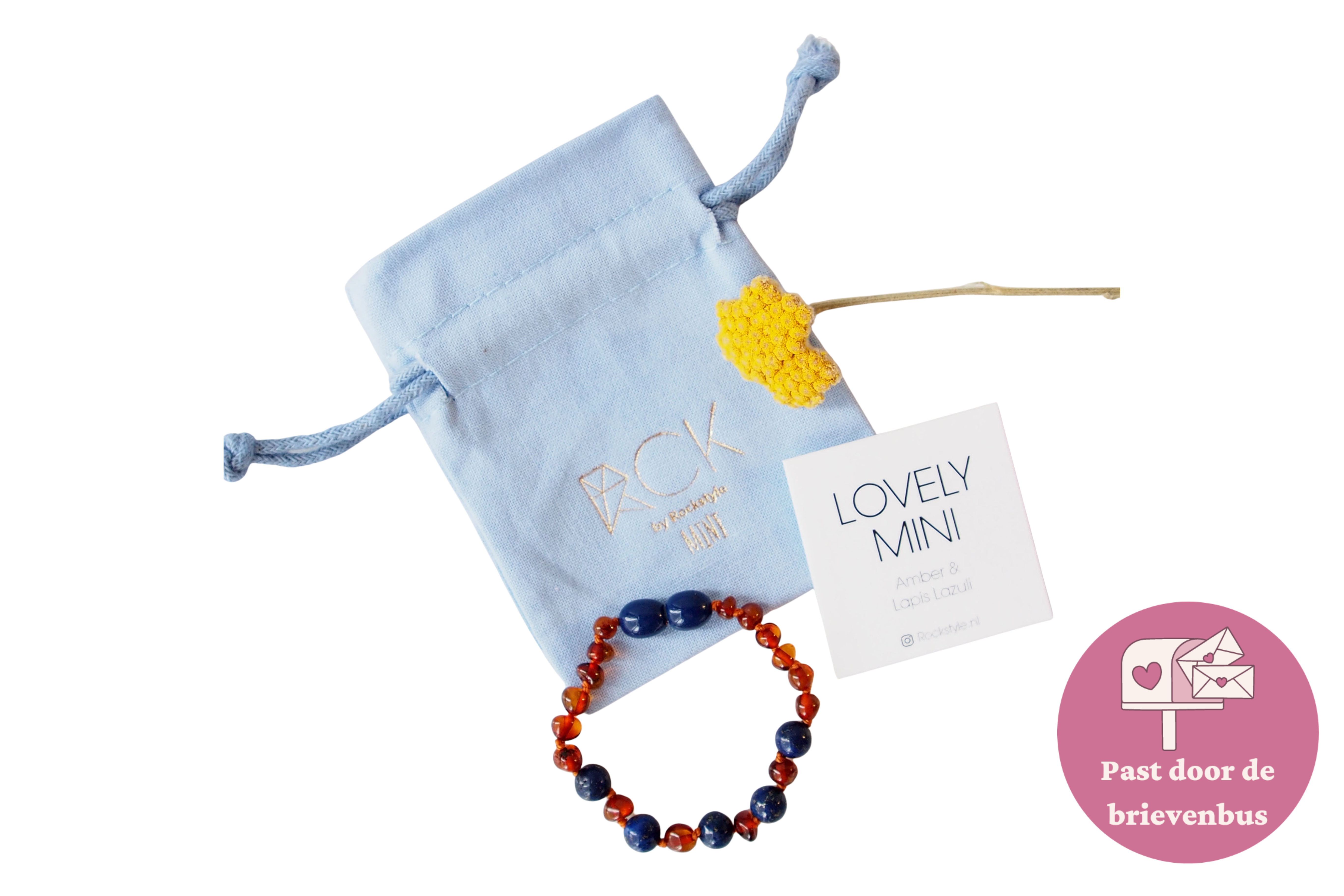 Lovely mini - Barnsteen & Lapis Lazuli