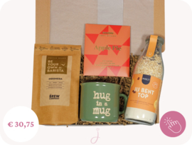 Cadeau voor een man Hug in a mug - Cadeaubox