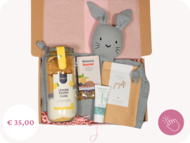 Cadeaubox Little bun(ny) in the oven - Zwangerschapsverlof cadeau