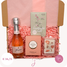 Huwelijkscadeau Burning love - Cadeaubox