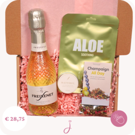 Dag van de Secretaresse cadeau Champaign All Day - Cadeaubox