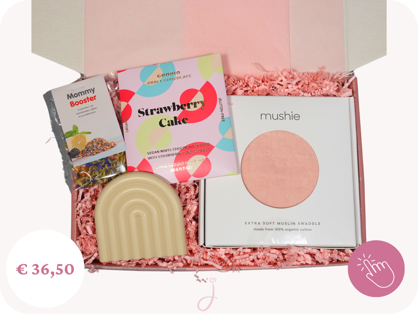 Cadeaubox -Love to meet you - Geboorte cadeau