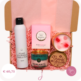Dag van de Secretaresse cadeau Margarita - Cadeaubox