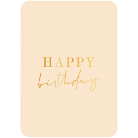Kaart - Happy Birthday to you