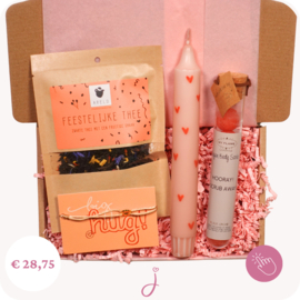 Verjaardagscadeau Hooray power  -  Brievenbus cadeau