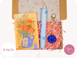 Bedankt cadeau  "Smile" - Brievenbus cadeau