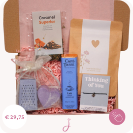 Sterkte cadeau Blue - Brievenbus cadeau