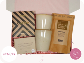 Bedankt cadeau "Coffee lover" - Cadeaubox