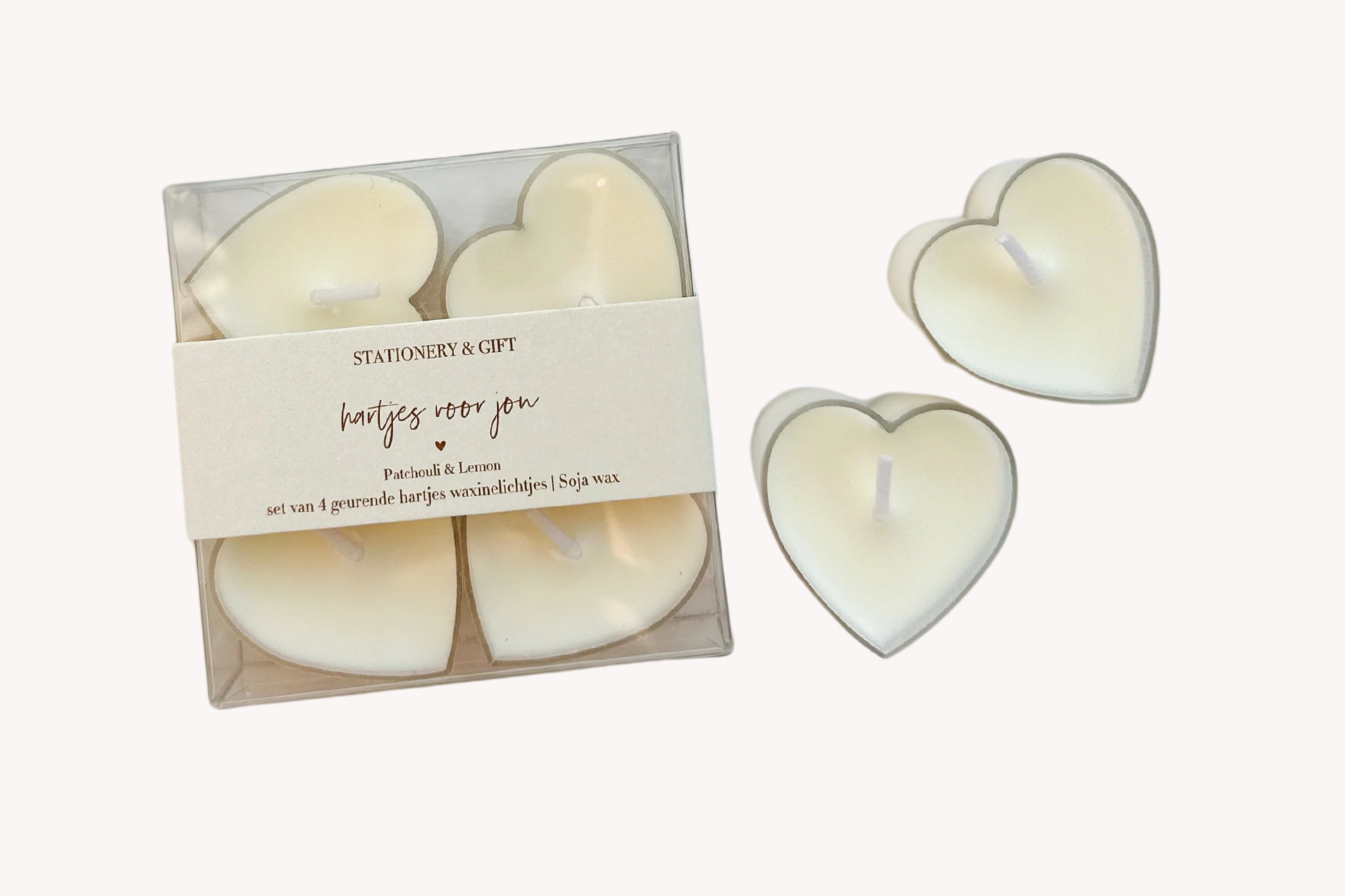 Sterkte cadeau "Hearts" - Brievenbus cadeau