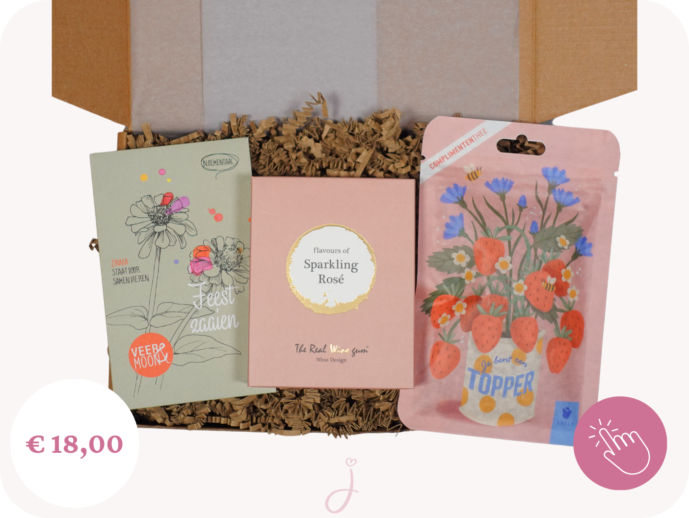 Brievenbus cadeau voor een man  "Gefeliciteerd topper!"