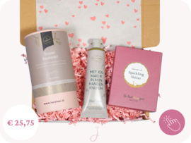 Bedankt cadeau "Met jou mag ik in mijn handen knijpen" - Cadeaubox