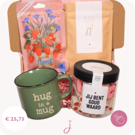 Bedankt cadeau Je bent een topper - Cadeaubox