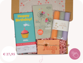 Verjaardagscadeau "Birthday Hug" - Brievenbuscadeau