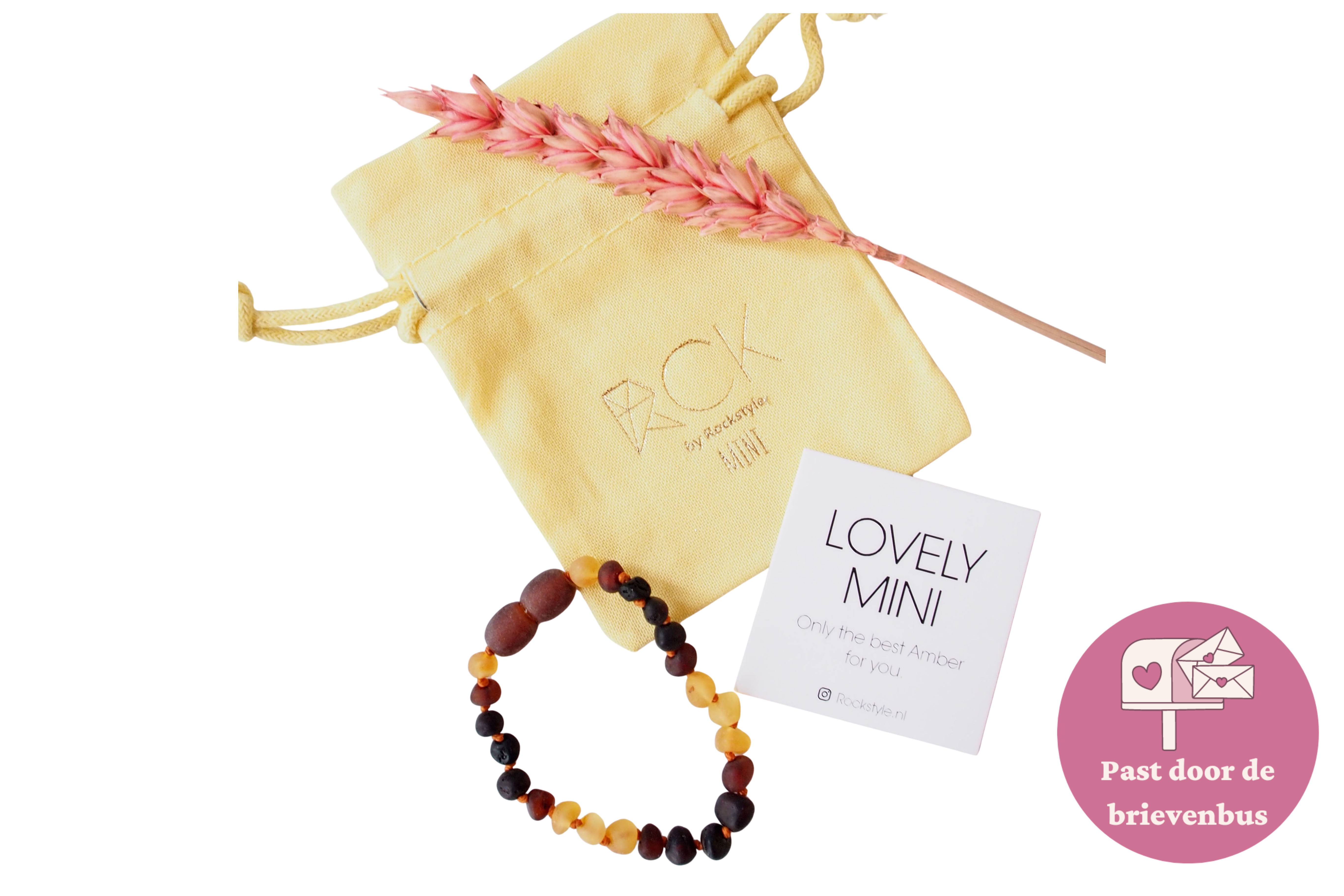 Lovely mini - Barnsteen baby armband
