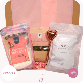 Cadeau voor Moederdag Cookies  - Cadeaubox