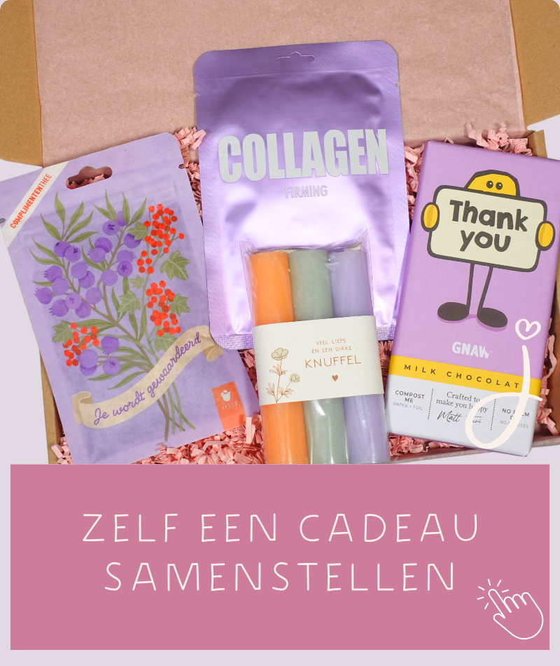 Cadeaupakket samenstellen