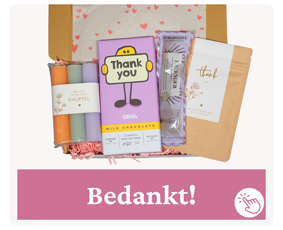 Bedankt cadeau