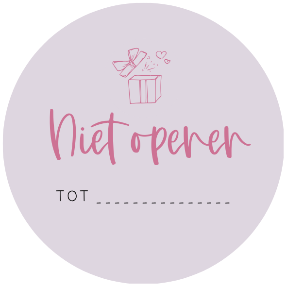 Brievenbus cadeau vooruit bestellen