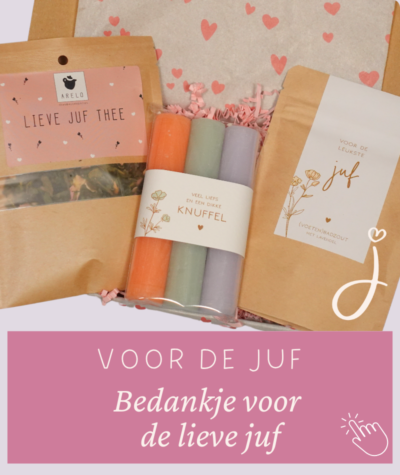Cadeau voor de juf
