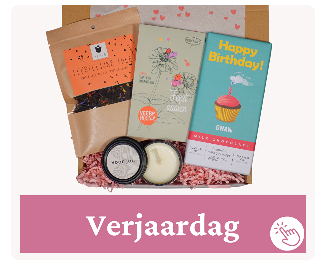 Verjaardagscadeau bezorgen