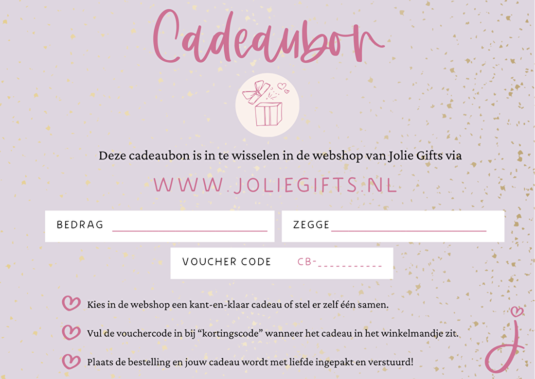 Cadeaubon online bestellen