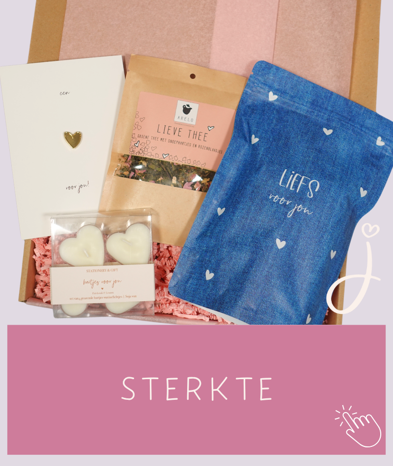 Hart onder de riem brievenbus cadeau