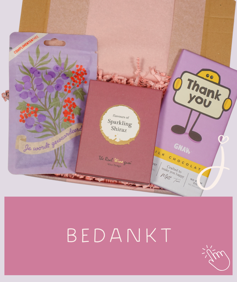 Brievenbus Bedankt cadeau