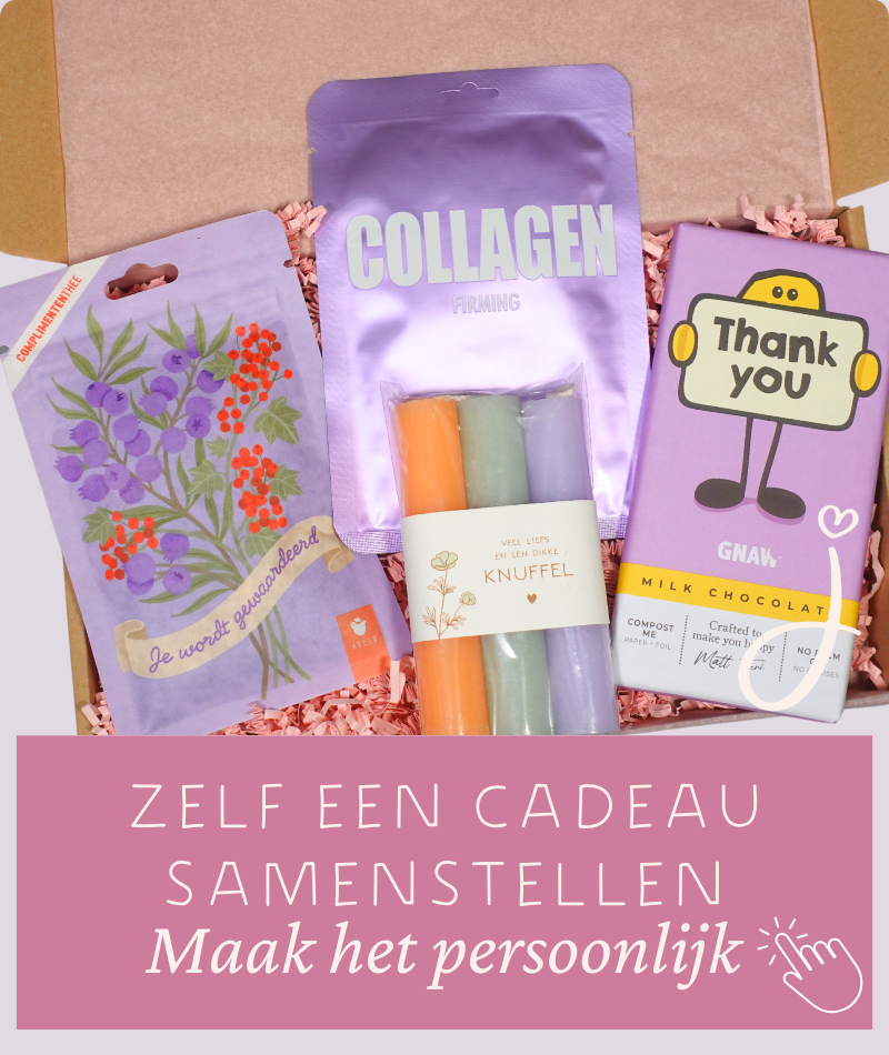 Cadeaupakket samenstellen