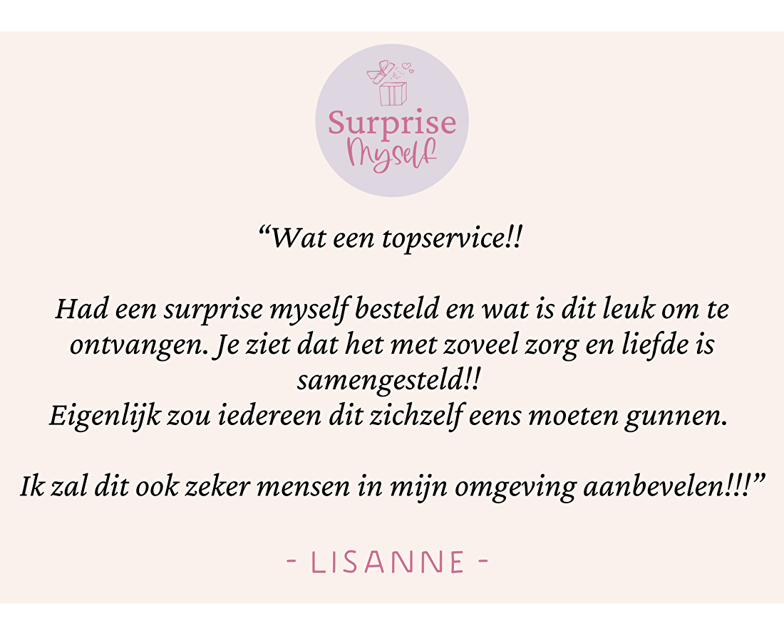 Cadeau aan mezelf