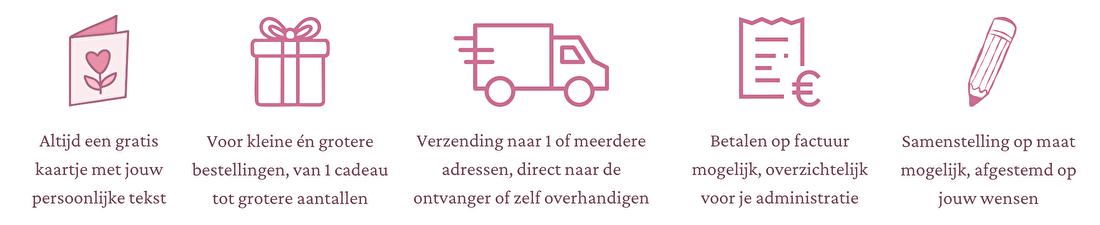 Zakelijk cadeau bestellen