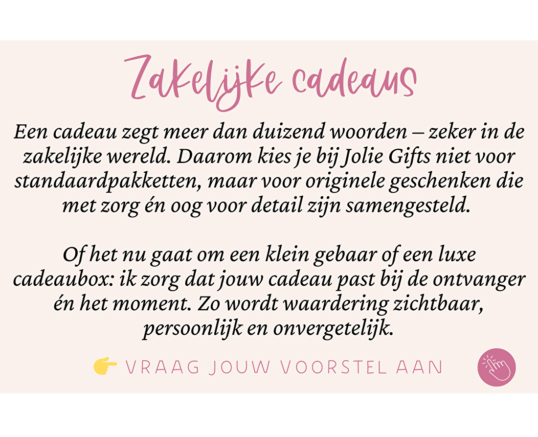 Zakelijke cadeau bestellen
