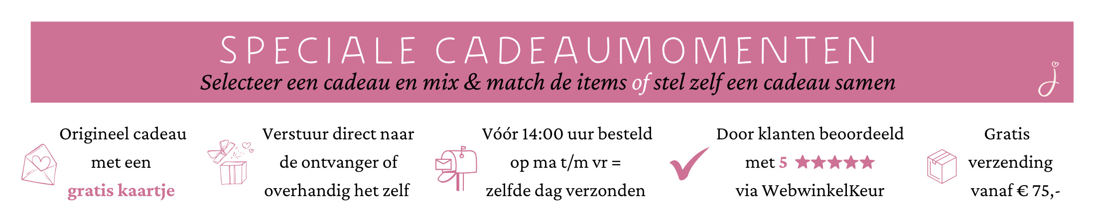 Cadeau bezorgen