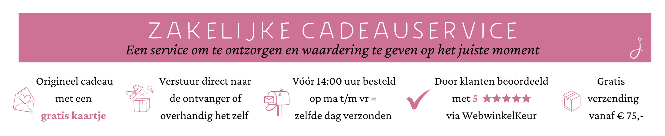 Zakelijke cadeau bezorgen