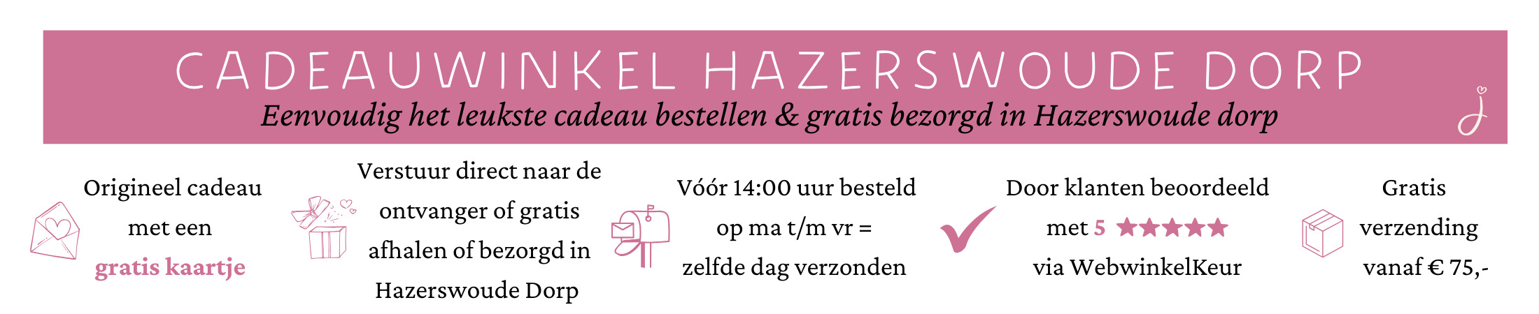 Cadeau kopen Hazerswoude dorp