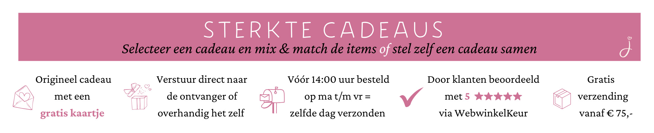 Sterkte cadeau bezorgen