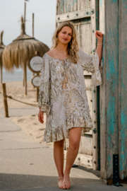 Dress Abyarta Leopard White