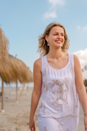 Dress Singlet Lola White