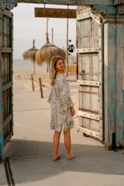 Dress Abyarta Leopard White