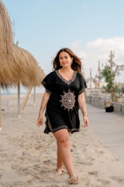 Short Kaftan Matahari Black