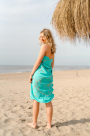 Sarong Boho Chique Turquoise